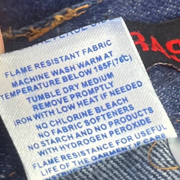 Rasco FR Flame Resistant Denim Jeans Mens 48 x 36 New Protective Workwear - Picture 8 of 11